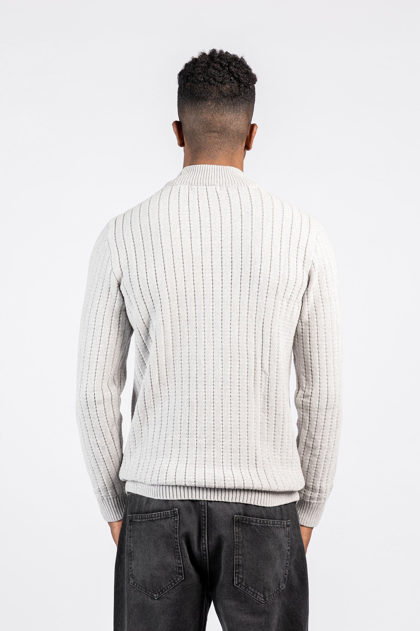 Half-Neck Suede Top PLV/214