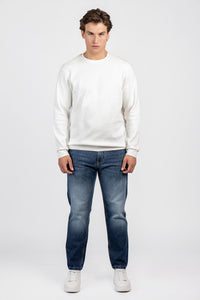 Round Neck Basic Jakar Waffle Top SWT/26704