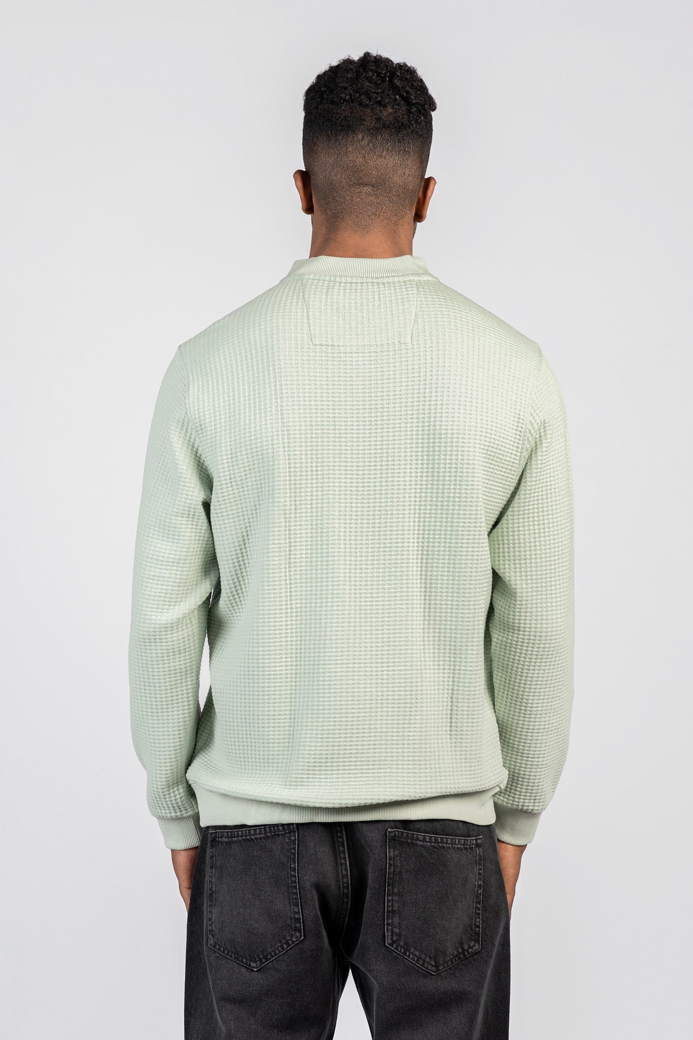 Baseball-Collar Digital Jakar Sweatshirt SWT/26702