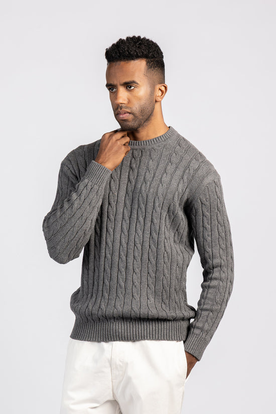 Striped Cotton Round Neck Top - PLV/204