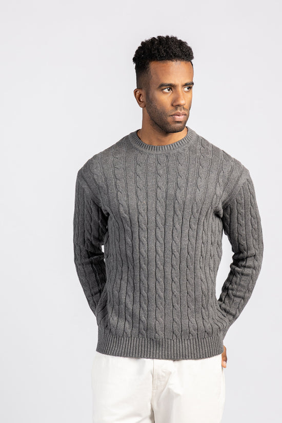 Striped Cotton Round Neck Top - PLV/204