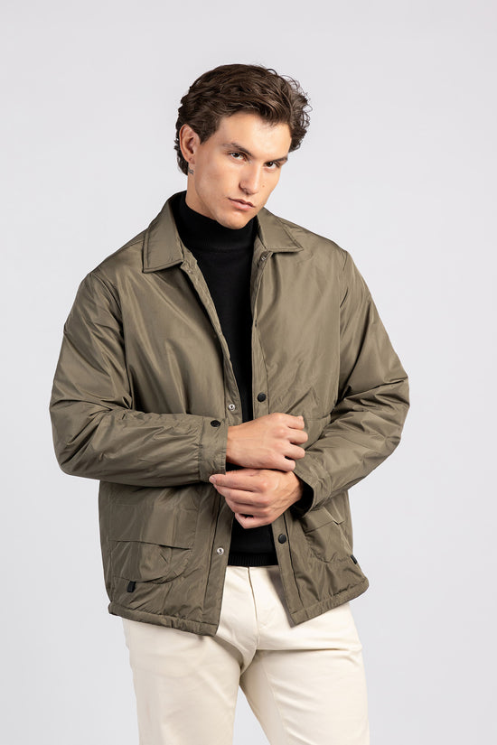 Button-Up Shirt Collar Jacket – Waterproof – JAK/26607