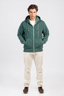 Capicho Zipper Beka-Milton-Print Sweatshirt SWT/26844