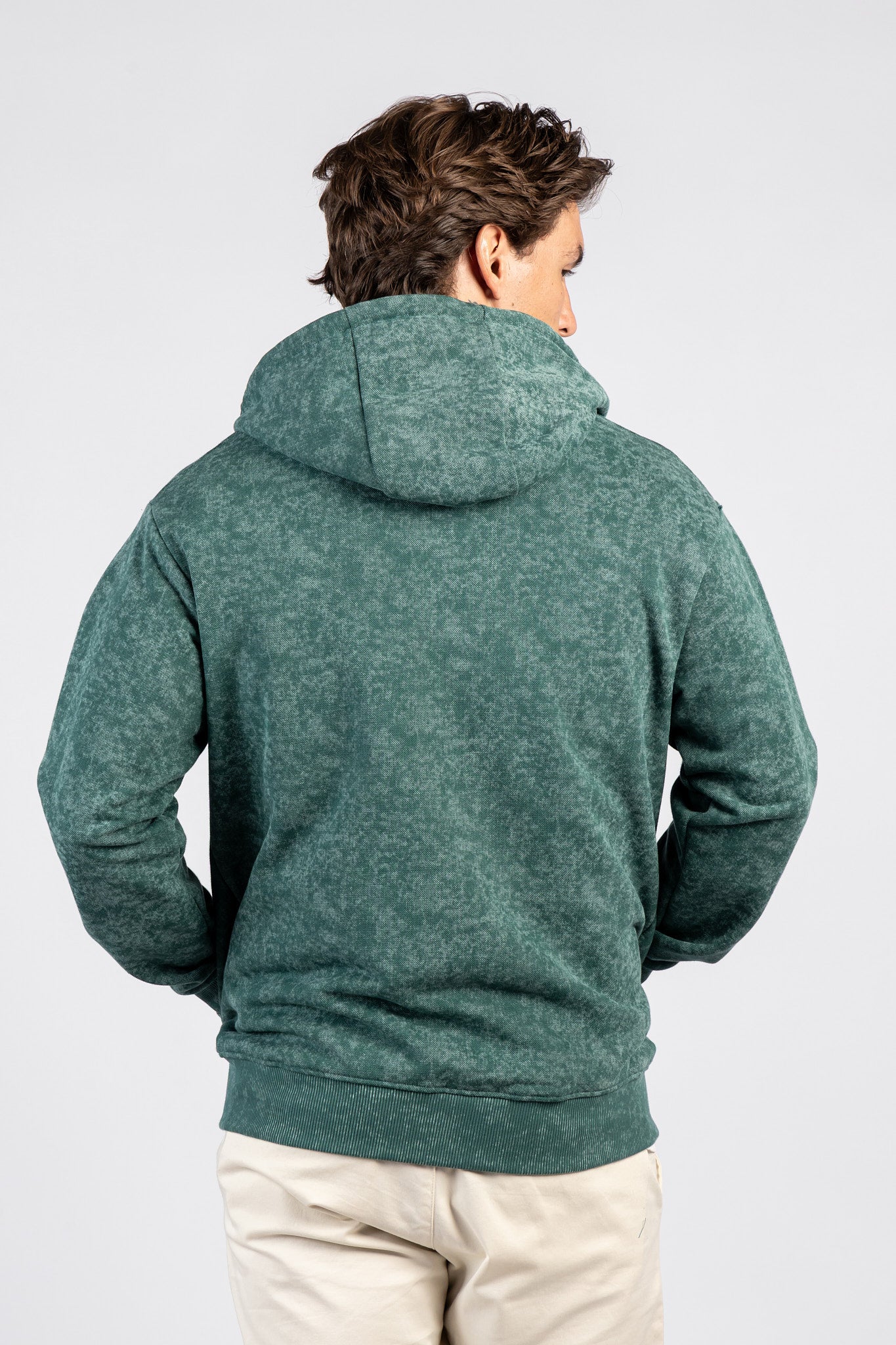 Capicho Zipper Beka-Milton-Print Sweatshirt SWT/26844