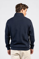 Half-Zipper Double Waffle Fashion Sweatshirt SWT/26843