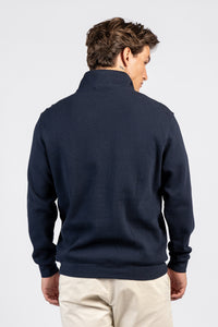 Half-Zipper Double Waffle Fashion Sweatshirt SWT/26843