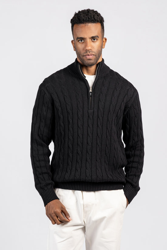 Half-Zipper Cotton Top – Half Neck - PLV/205