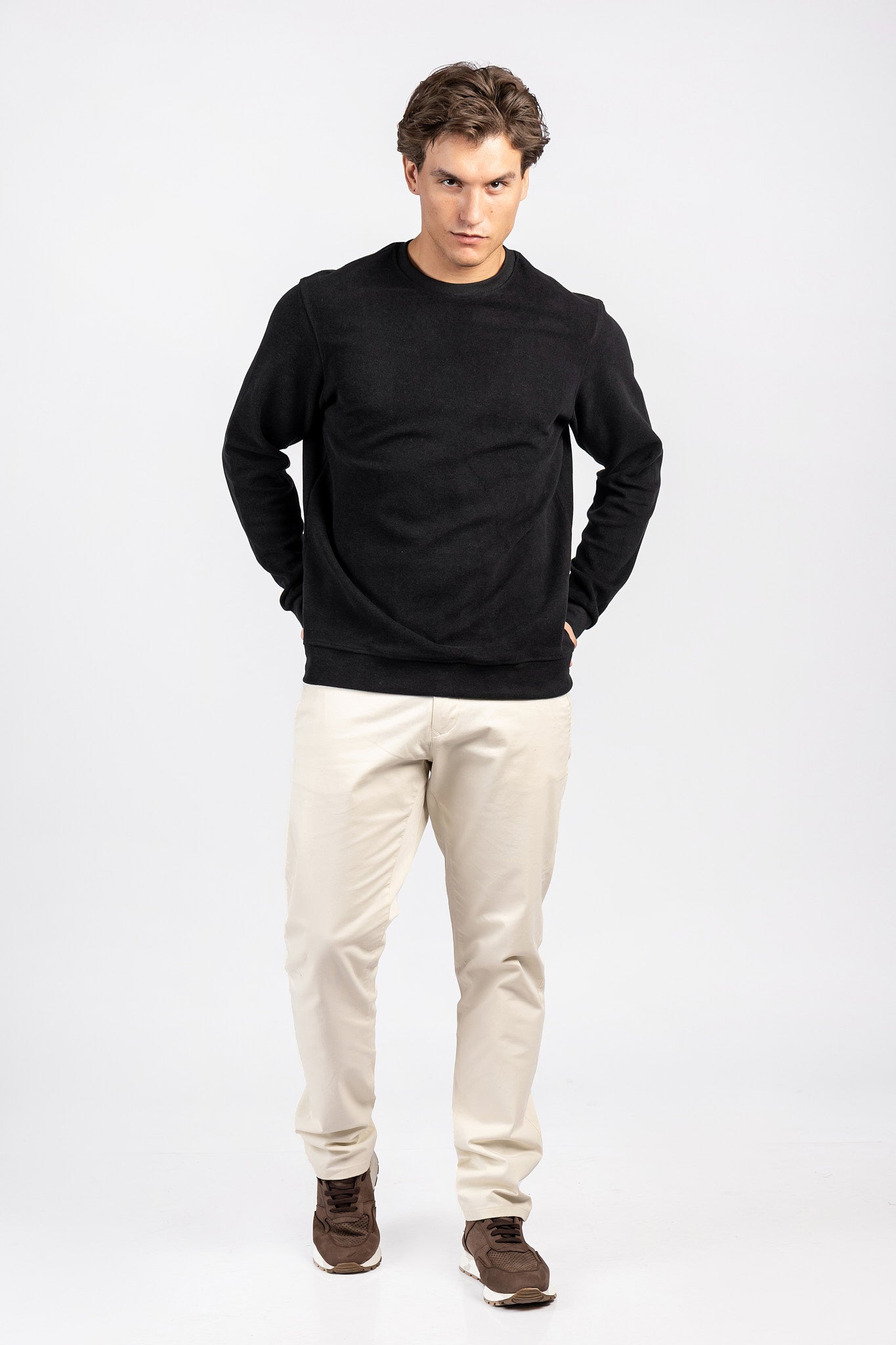 Rounded Neck Basic Top SWT/26703