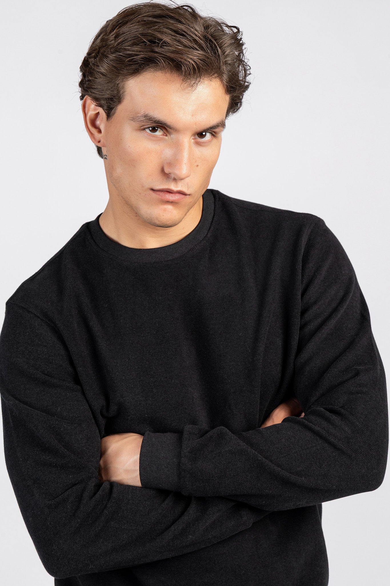 Rounded Neck Basic Top SWT/26703