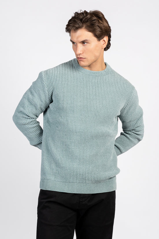 Basic Round Neck Suede Top - PLV/215