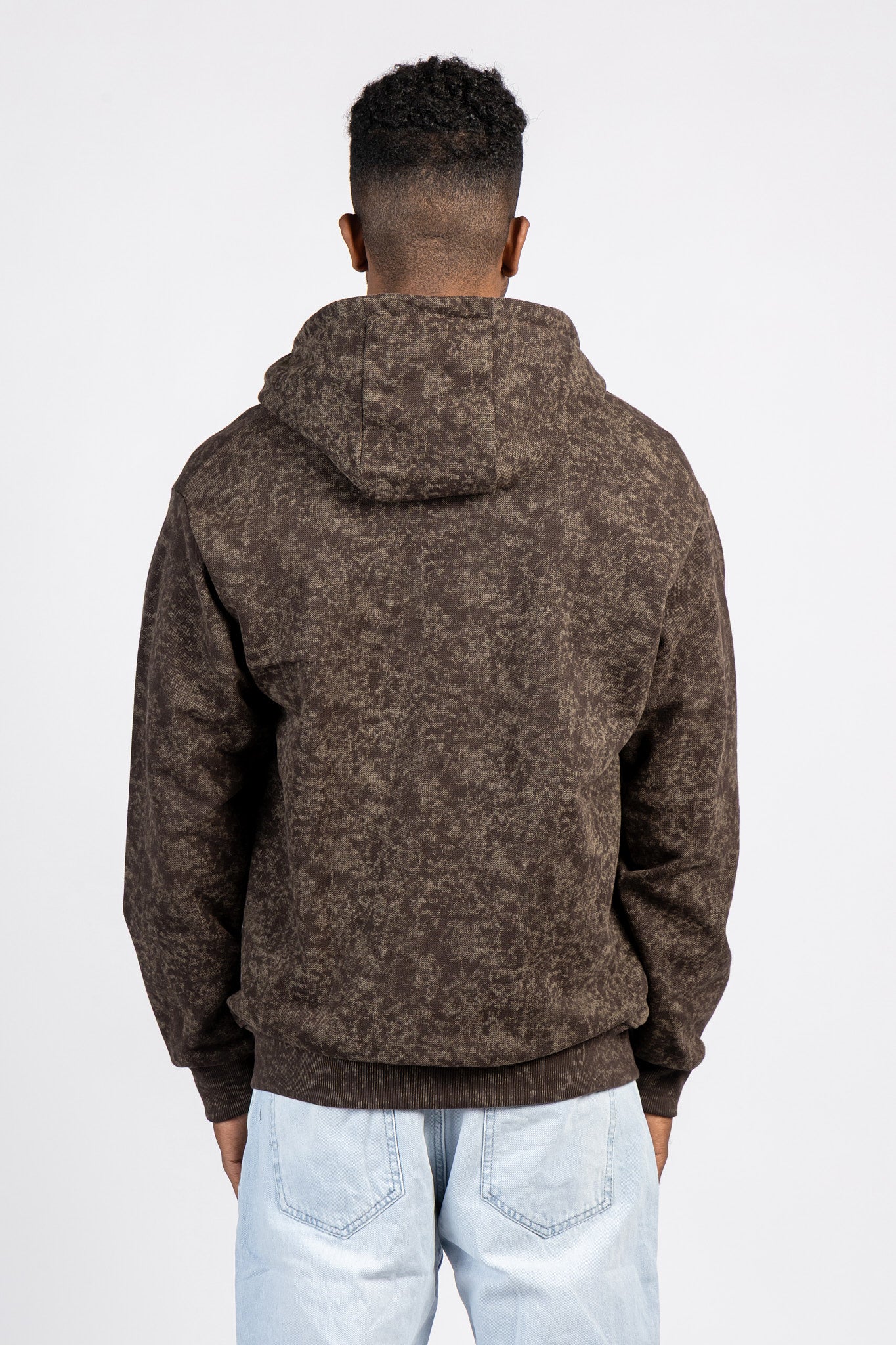 Capicho Zipper Beka-Milton-Print Sweatshirt SWT/26844