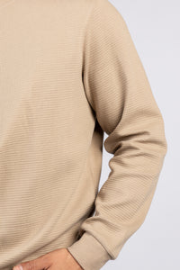 Round Neck Basic Jakar Waffle Top SWT/26704