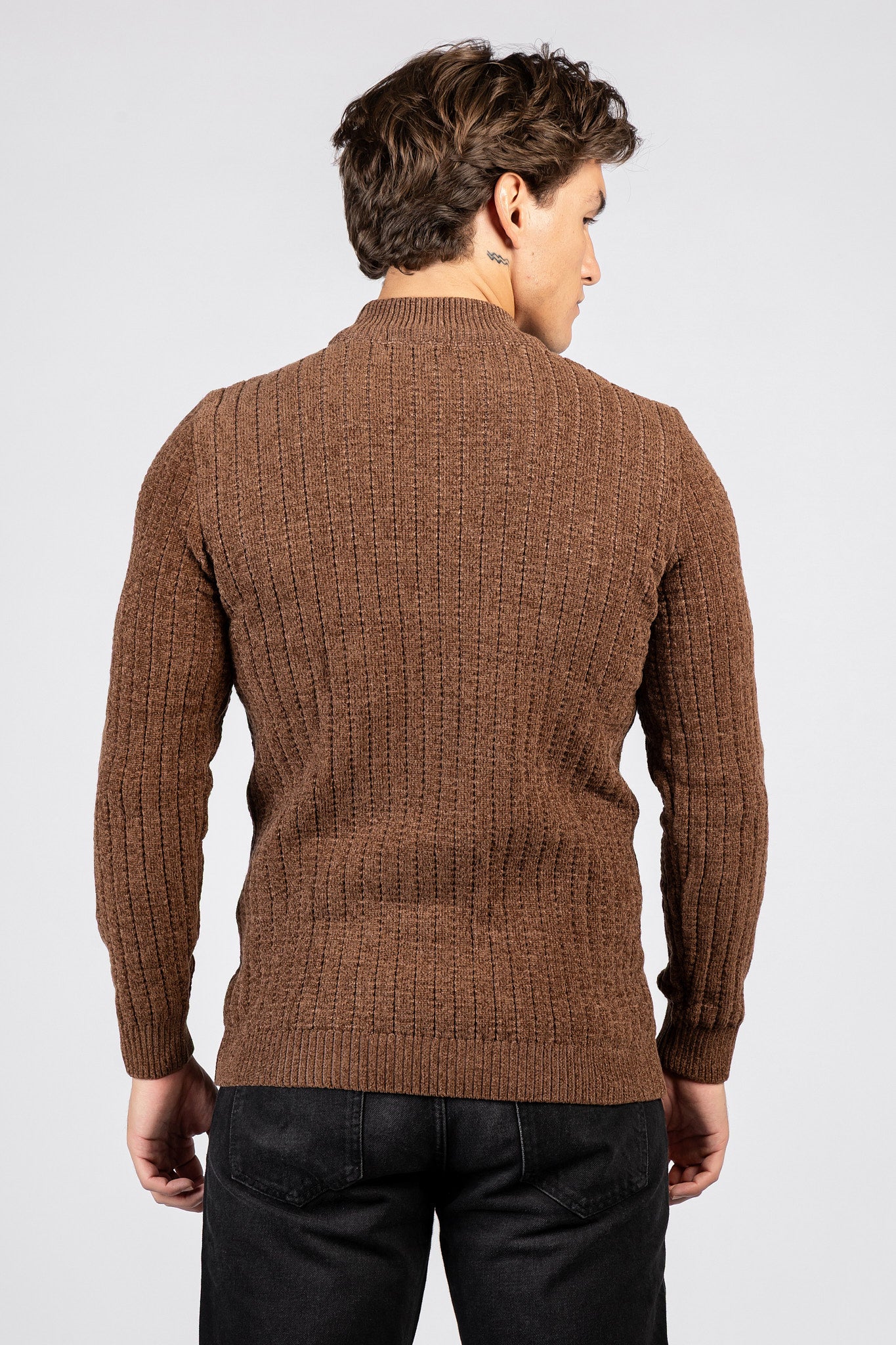 Half-Neck Suede Top PLV/214