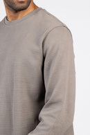 Round Neck Basic Jakar Waffle Top SWT/26704