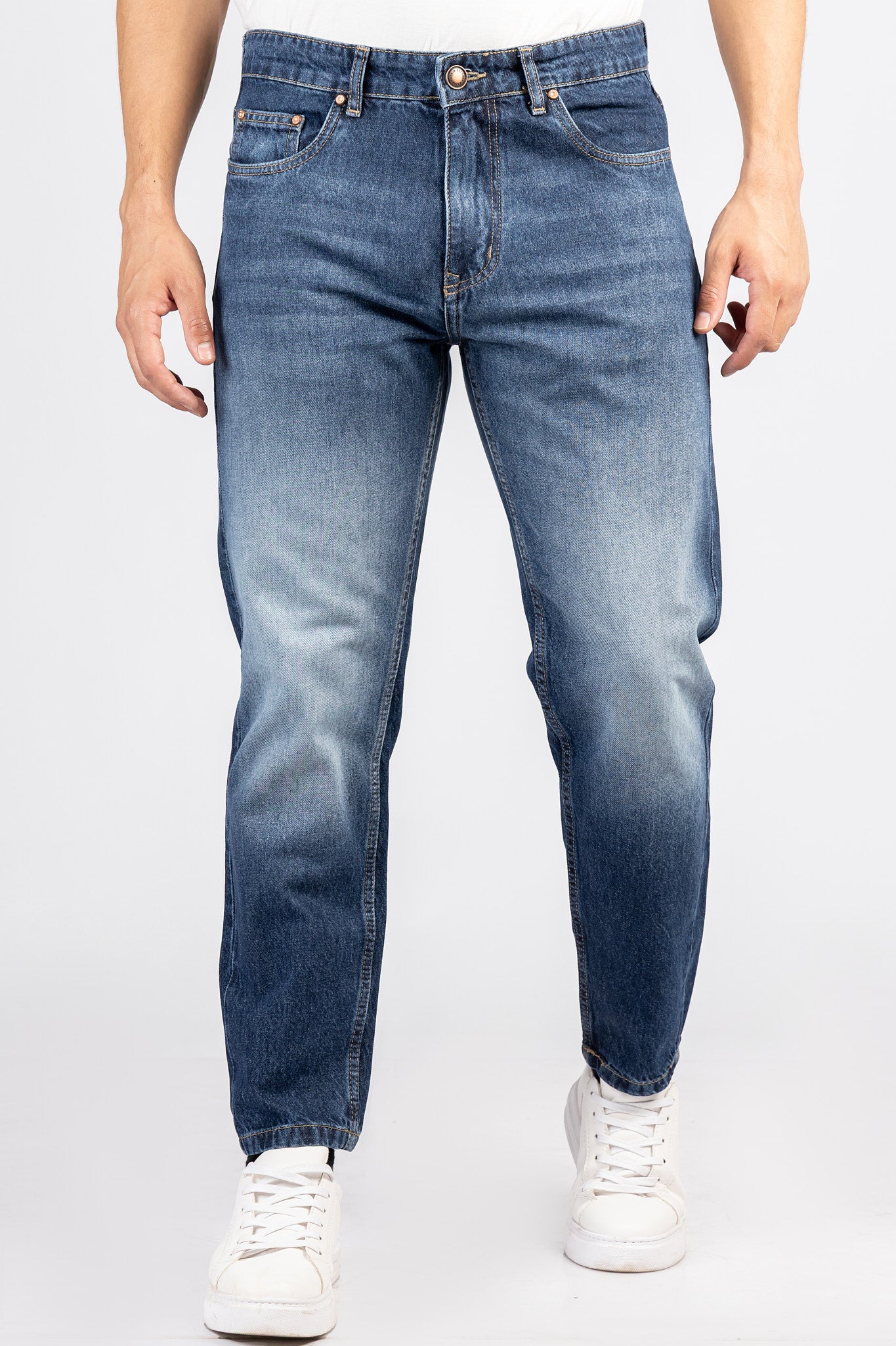 Slim-Cropped Denim Elvis Jeans PAN/6144