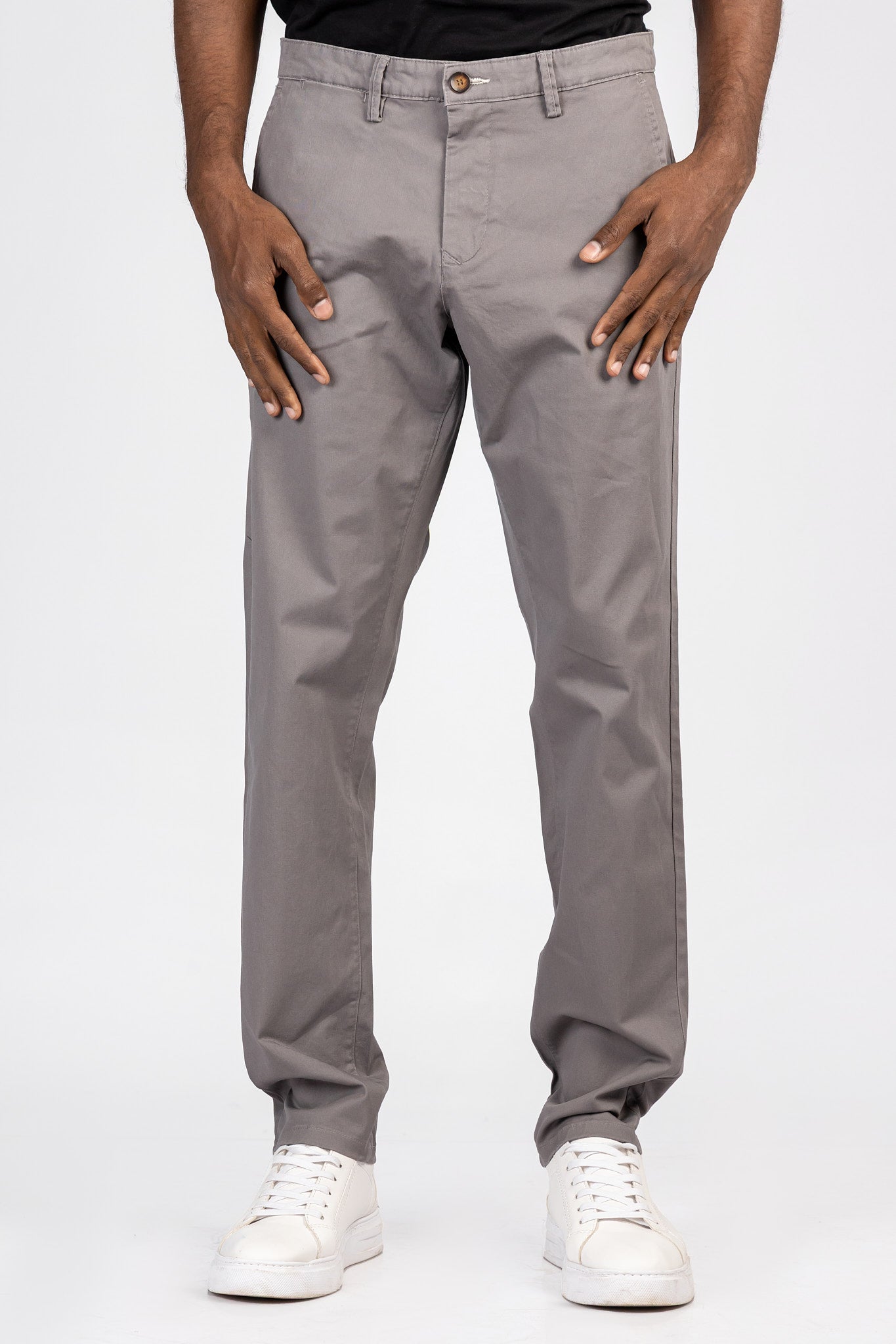 Regular Gabardine Pants with Welt Pockets PAN/6147
