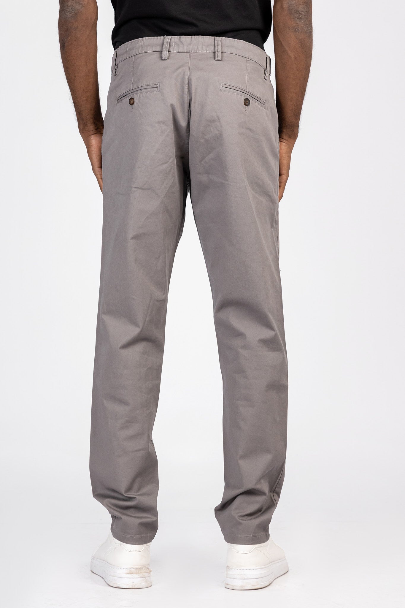 Regular Gabardine Pants with Welt Pockets PAN/6147