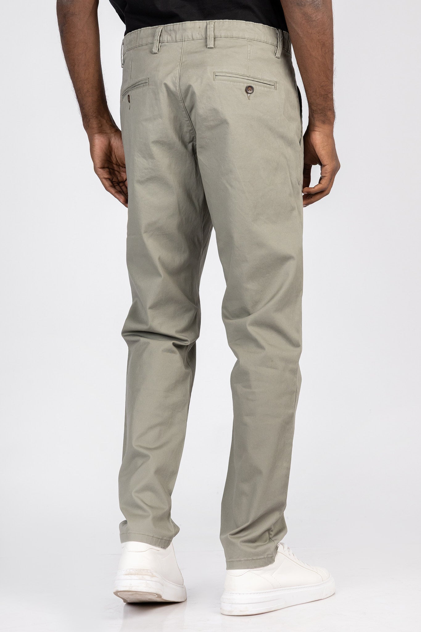 Regular Gabardine Pants with Welt Pockets PAN/6147