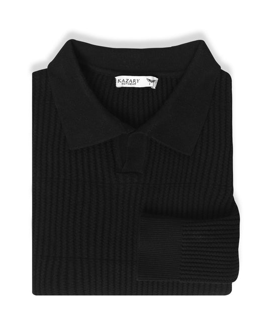 Pullover polo collar - 177