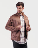 Stylish zip-up bomber jacket - JAK/25604