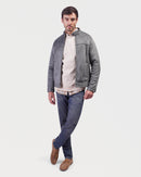 Stylish zip-up bomber jacket - JAK/25604