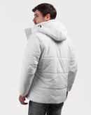 Warm hooded bubble jacket - JAK/25606