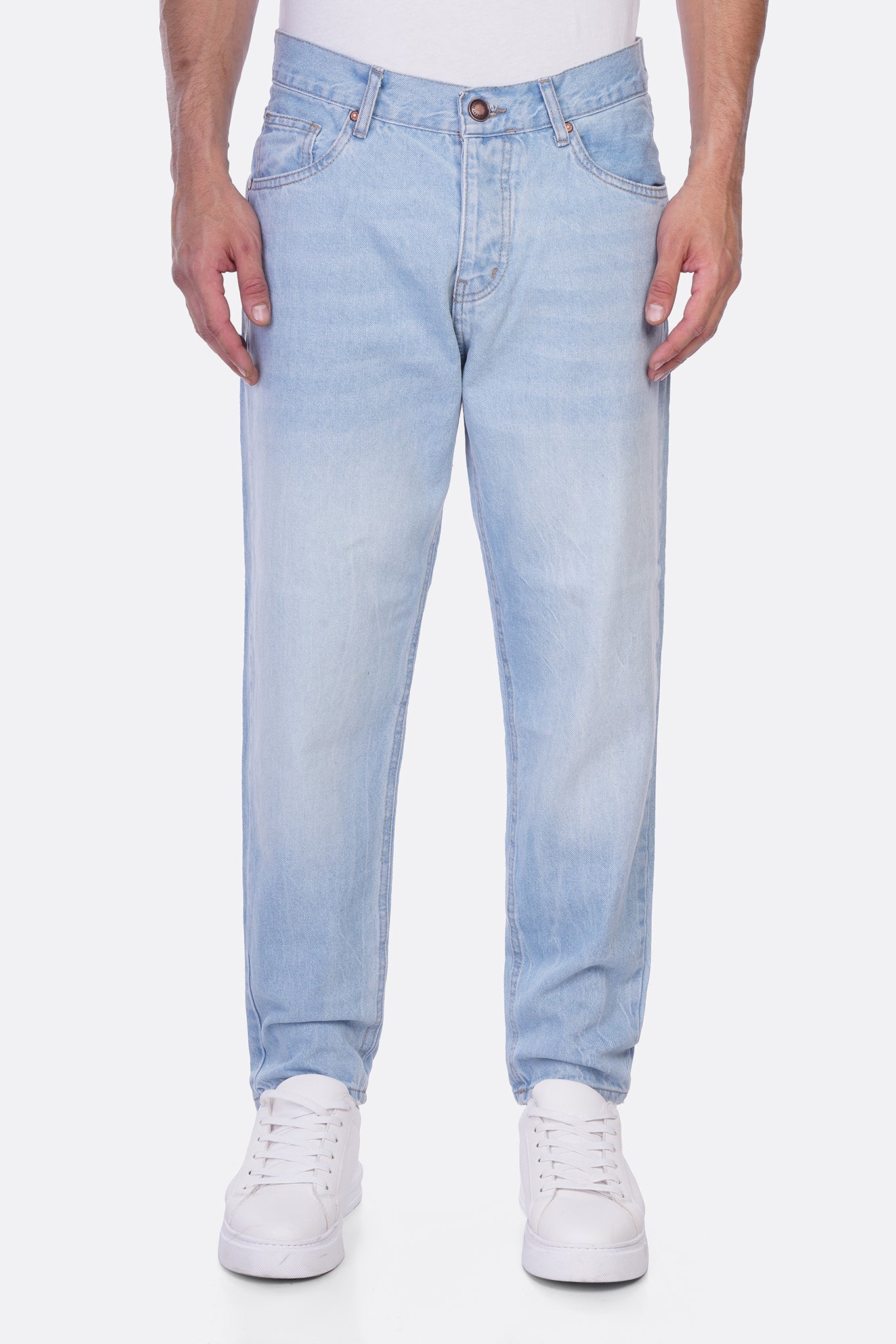 Basic Boyfriend Denim Pants – Casual Fit