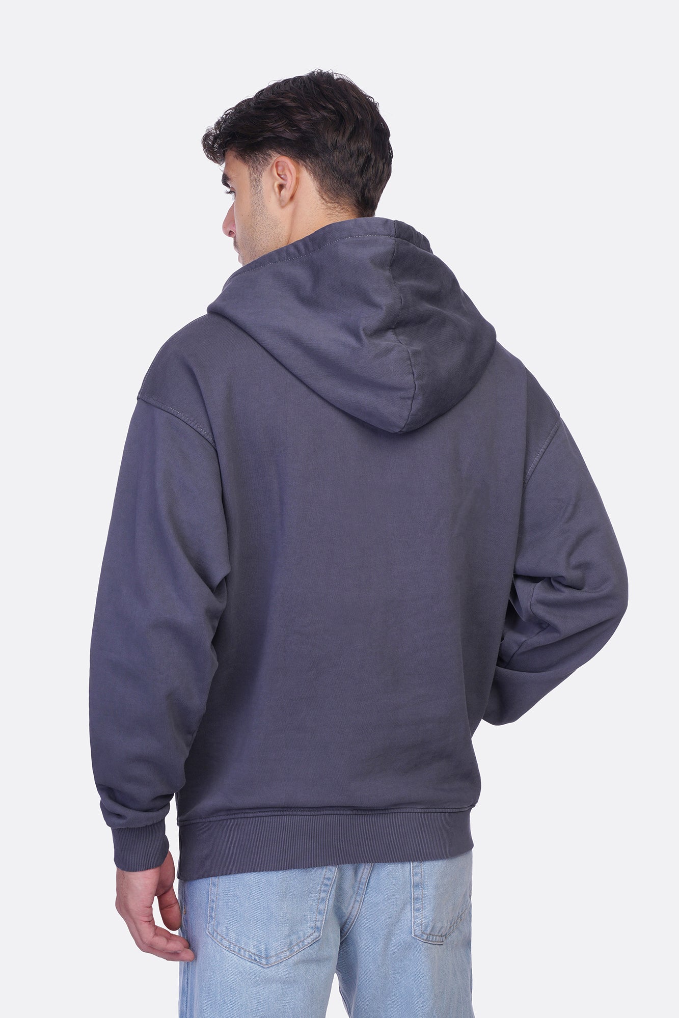 W-Zipper Printed Sweatshirt – Milton Fabric