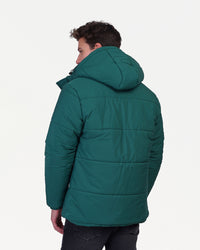 Warm hooded bubble jacket - JAK/25606