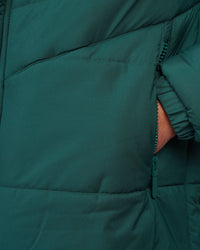 Warm hooded bubble jacket - JAK/25606