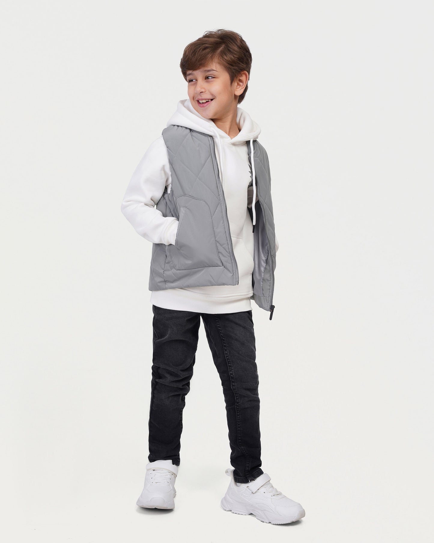 Captioned Kids Vest-25616