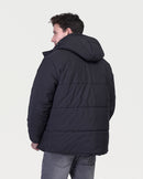 Warm hooded bubble jacket - JAK/25606