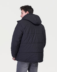 Warm hooded bubble jacket - JAK/25606