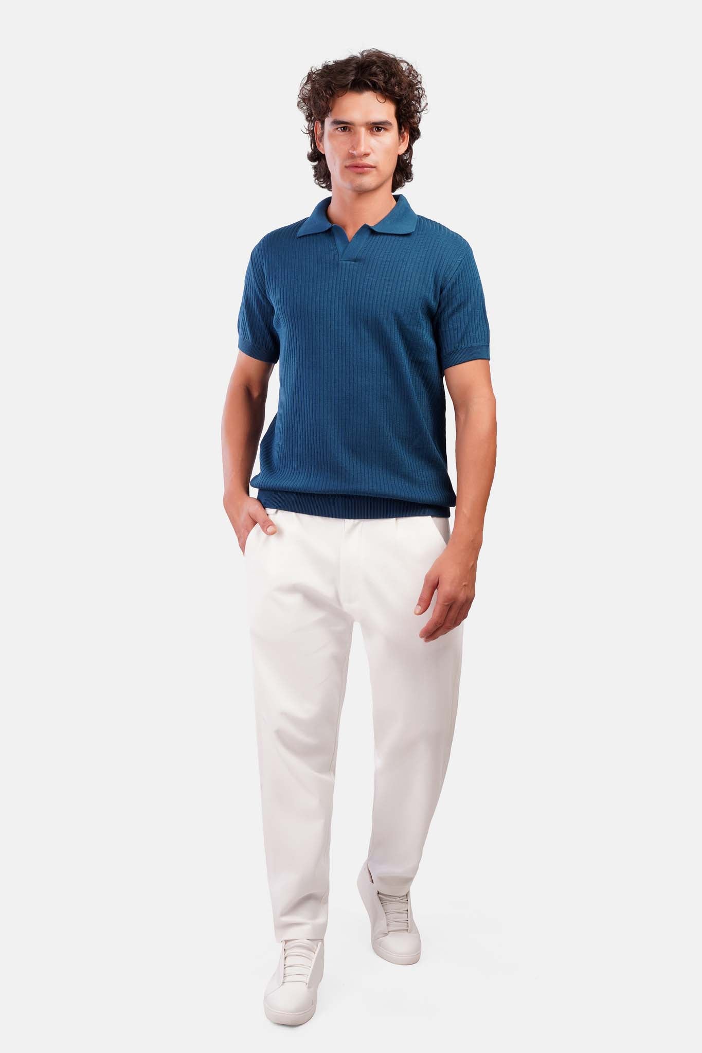 Jacquard Polo T-Shirt