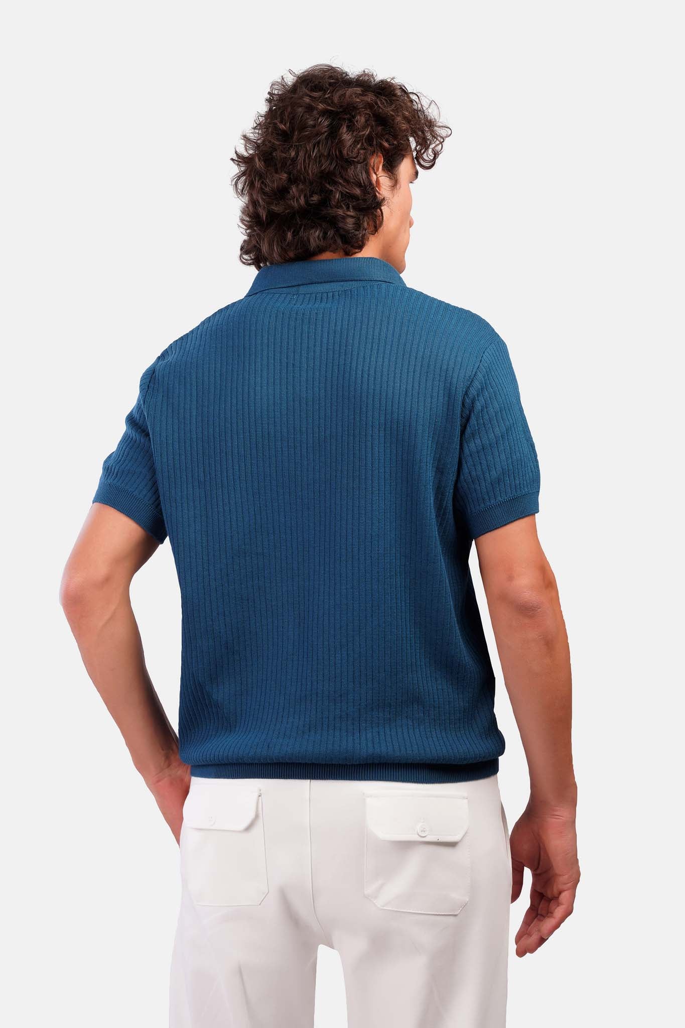 Jacquard Polo T-Shirt