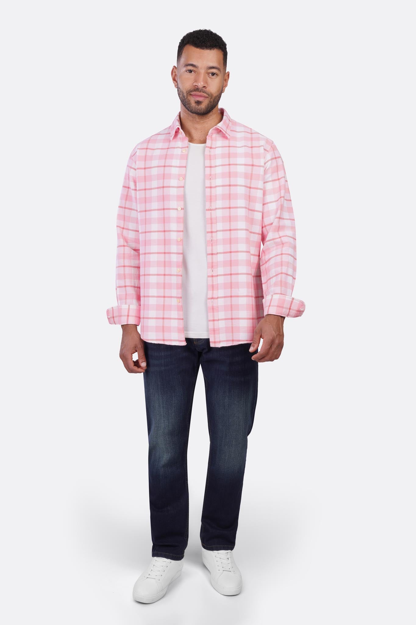 Shibeka Plaid Long Sleeve Shirt