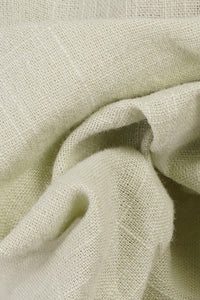 Slub Cotton Half-Collar Shirt