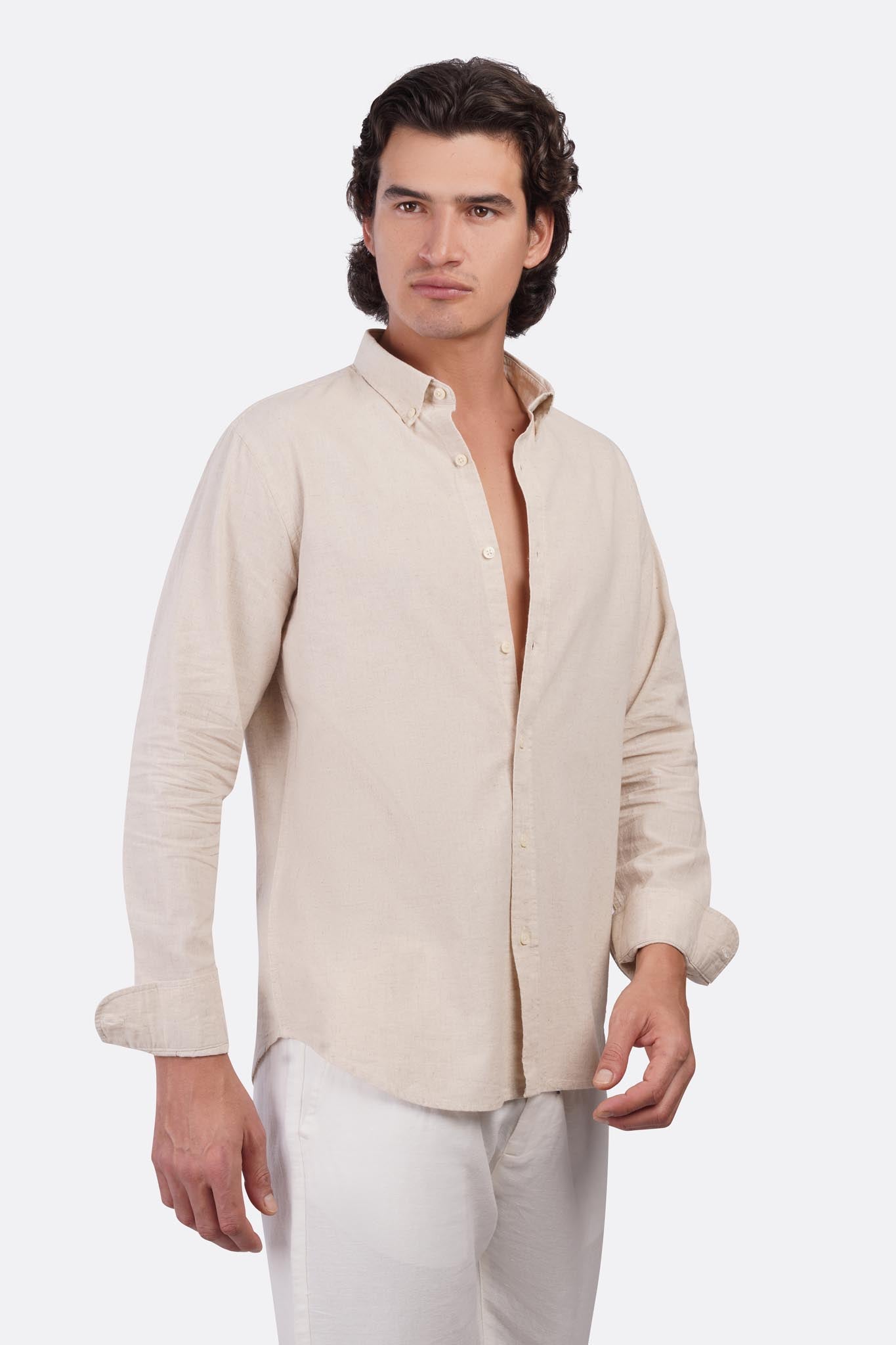 Classic Linen Long Sleeve Shirt