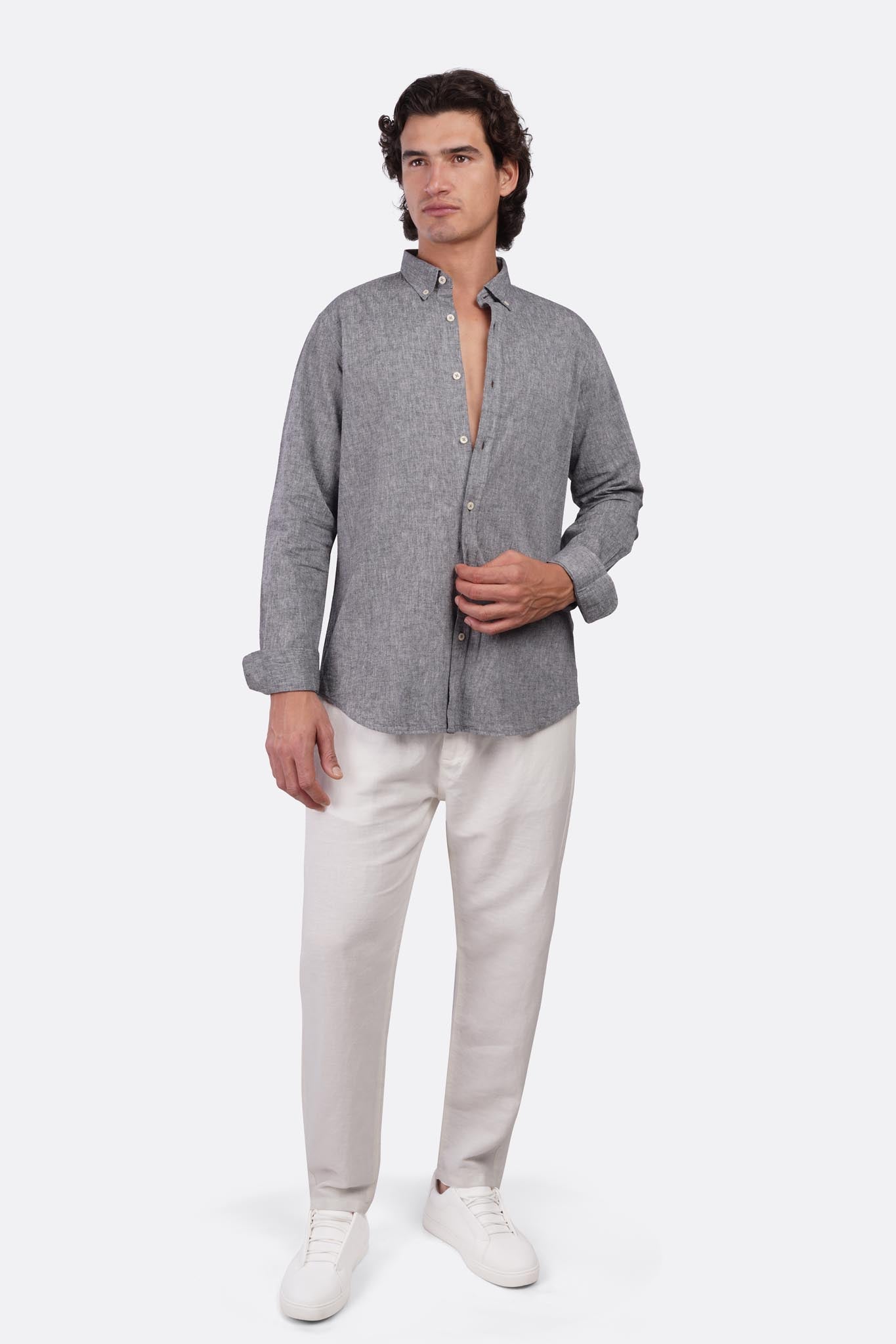 Classic Linen Long Sleeve Shirt