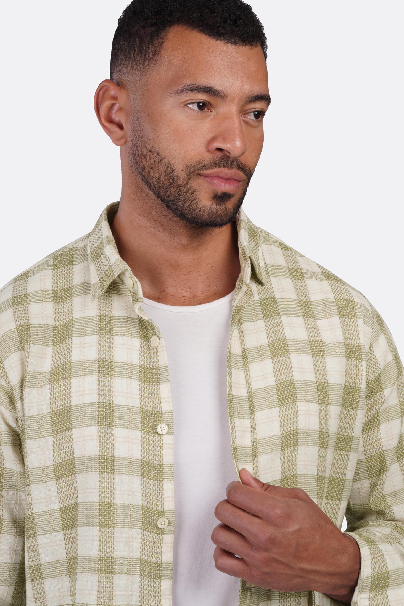 Casual Shibeka Plaid Shirt