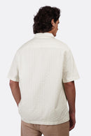 Striped Shibeka Half-Sleeve Shirt