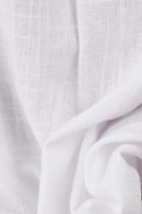 Slub Cotton Half-Collar Shirt