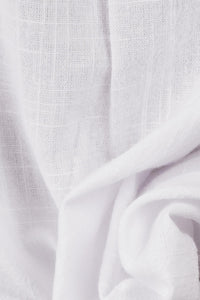 Slub Cotton Half-Collar Shirt