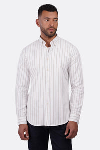 Refined Oxford Striped Shirt