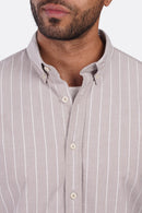 Oxford Striped Long Sleeve Shirt