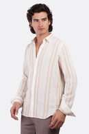 Striped Shibeka Long Sleeve Shirt