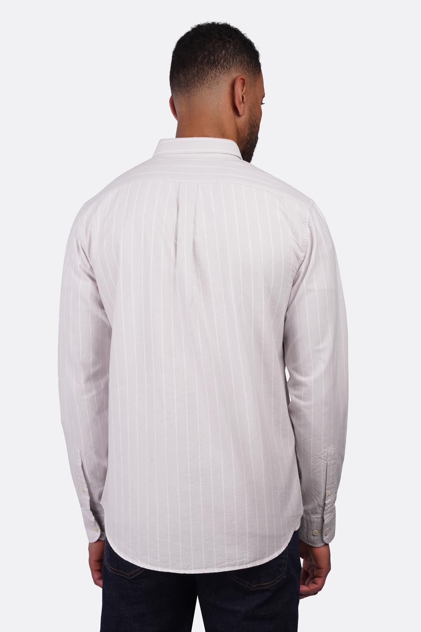 Oxford Striped Long Sleeve Shirt