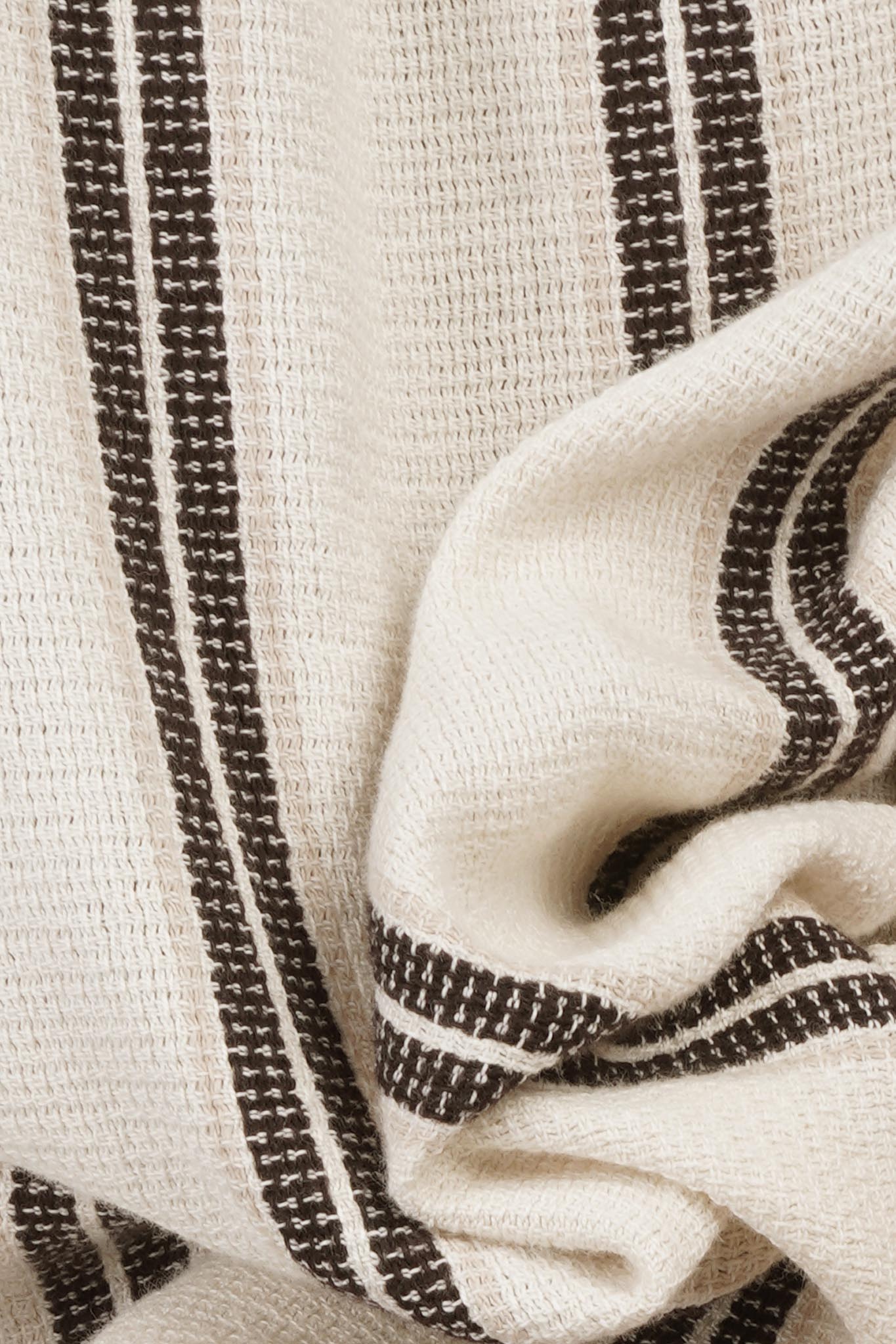 Textured Shibeka Striped Long Sleeve Shirt