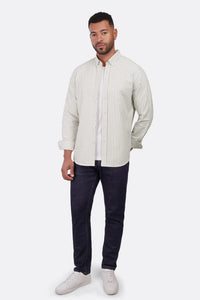 Striped Oxford Long Sleeve Shirt