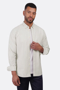 Striped Oxford Long Sleeve Shirt
